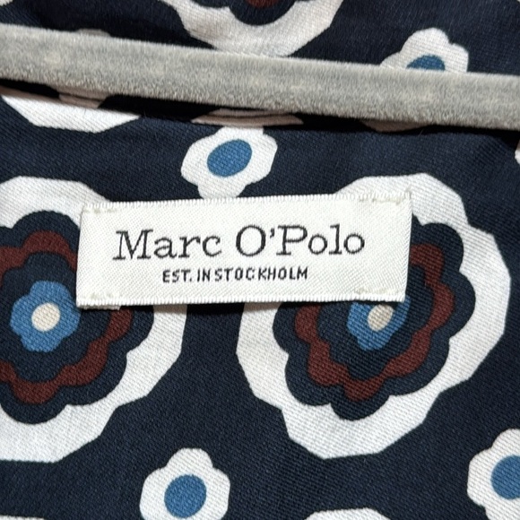 Marc O'Polo Button-Down Shirt Dress Geometric Work Office Sustainable Preppy 4 - Picture 8 of 12